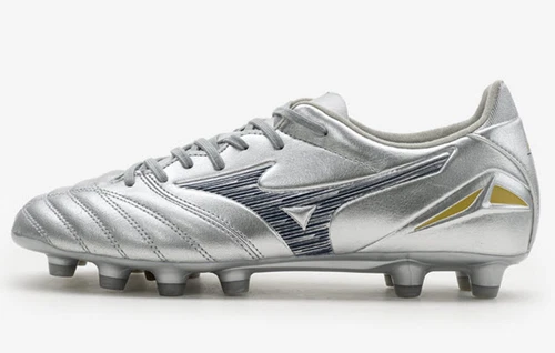 Mizuno Men Morelia Neo IV PRO MD Cleats Silver Football Boot Spike P1GA253404