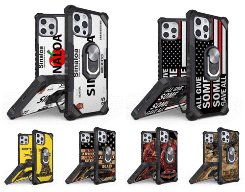 For iPhone 12 mini pro max Shockproof Removable Ring Kickstand Case Cover - Picture 1 of 18