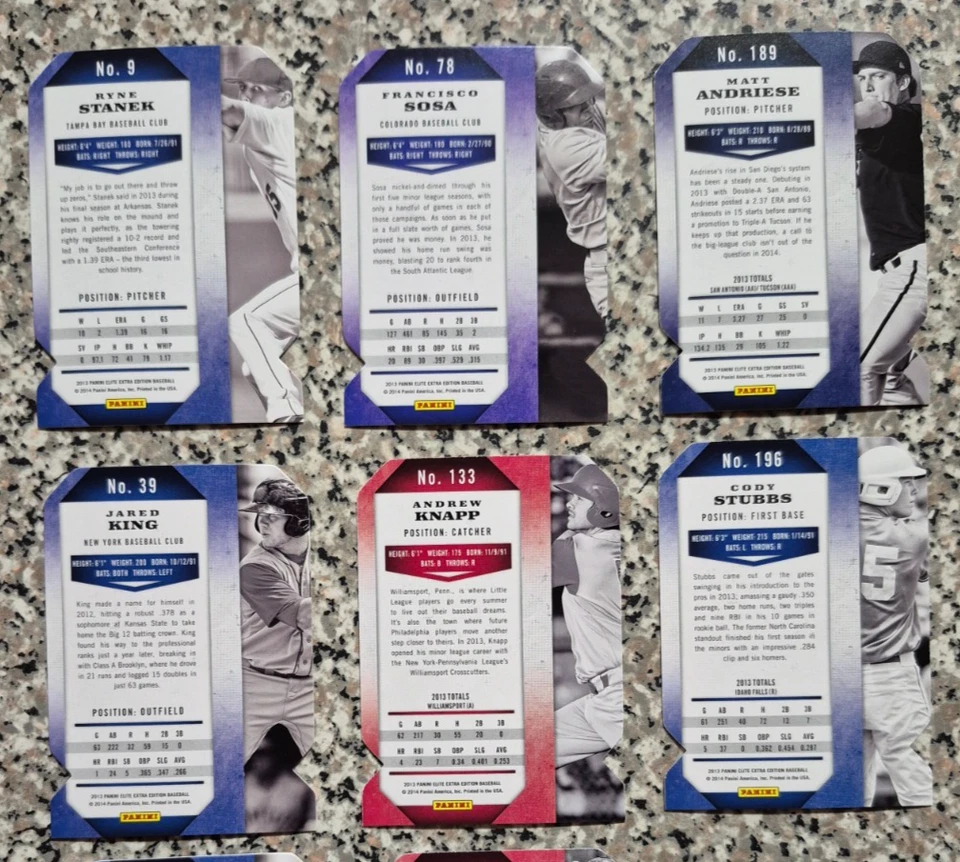 2013 Panini Elite Extra Edition Aspirations /200 status /100 Parallel Card Lot - Image 4 of 4