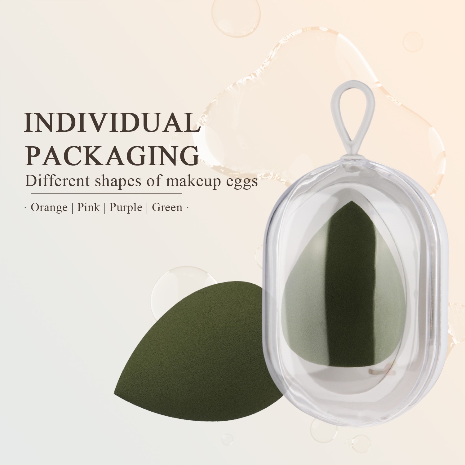 Beauty Sponges Egg Shaped Blending Sponge Foundation