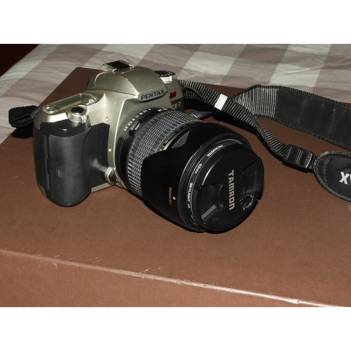 Pentax ZX-7 35mm Film Camera w/ Tamron 28–300mm Zoom Lens | eBay