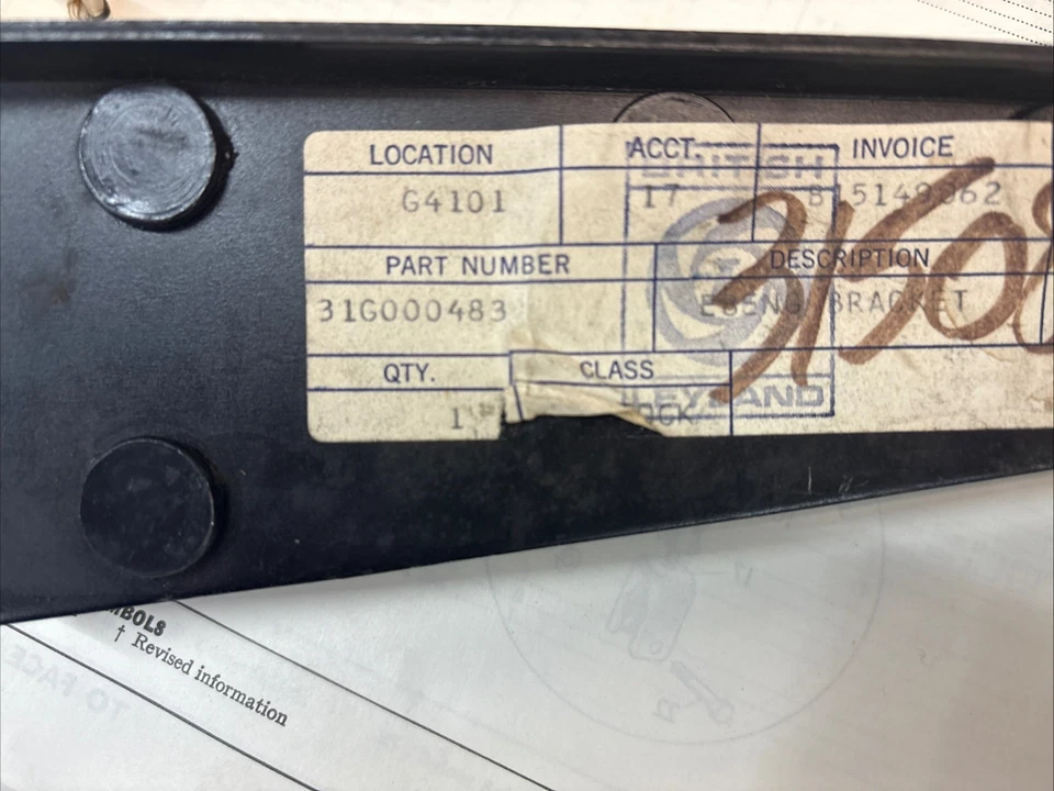 Coches de transmisión automática con soporte interior Austin Morris MG Riley Wolseley NOS Foto 3 de 4