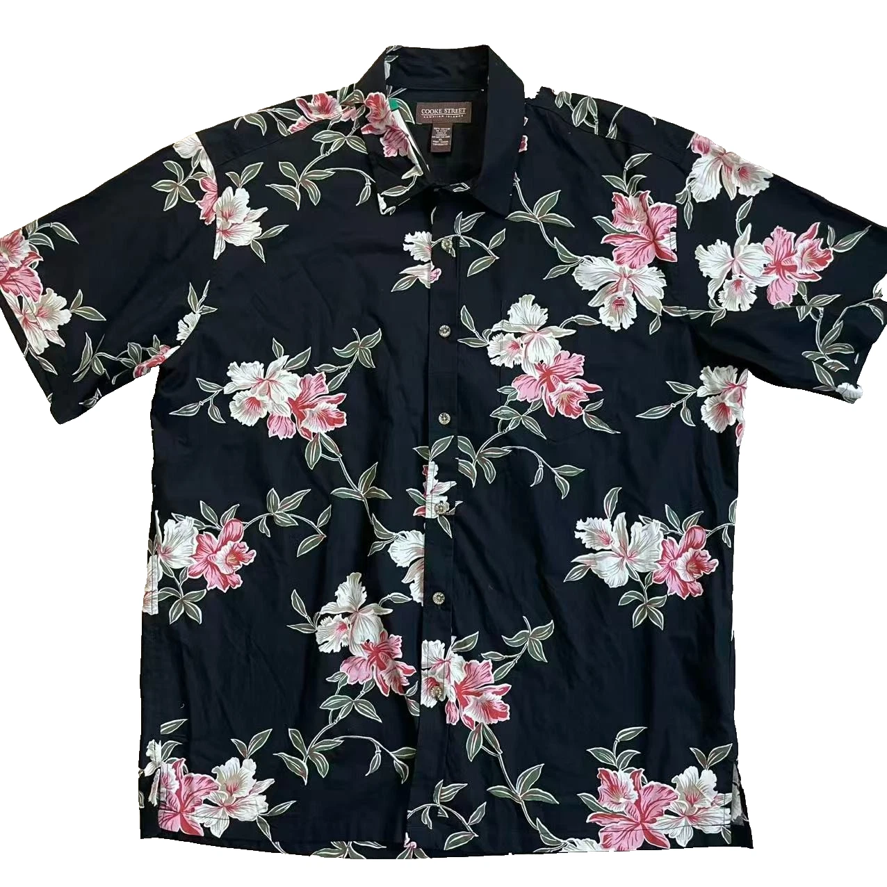 NWT COOKE STREET Hawaiian Shirt Men's XL Cotton Hibiscus Flowers Jungle Tropical
Opens in a new wind