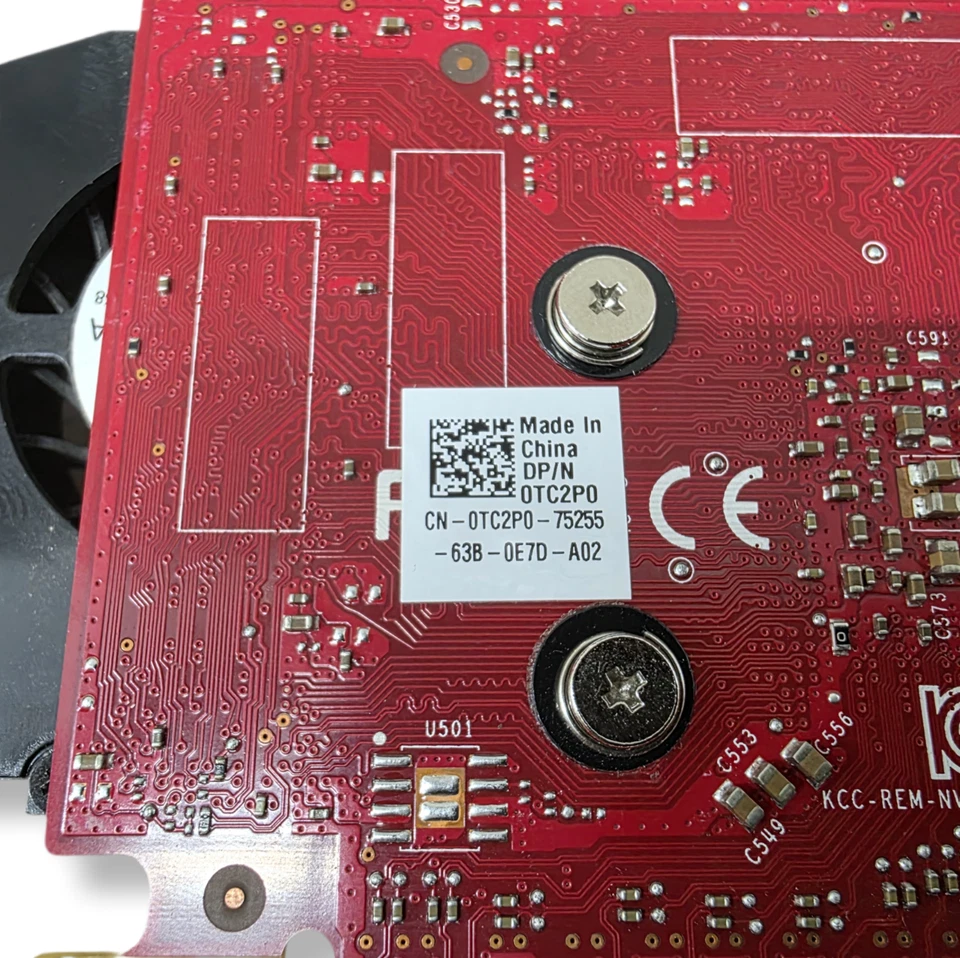 GEFORCE M302N GTX 745 4GB WINDOWS 11 0TC2P0 GDDR3 PCIE GRAPHICS CARD 🍁 (5648) Foto 3 de 4