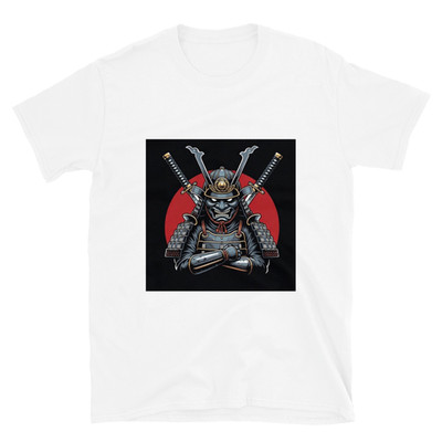 Japanese Style T-Shirt Unisex Anime Harajuku Shirt Japan Fashion Samurai Graphic
