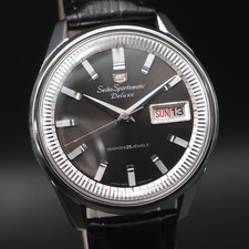 Seiko 5 Deluxe Black Overhaul Completed