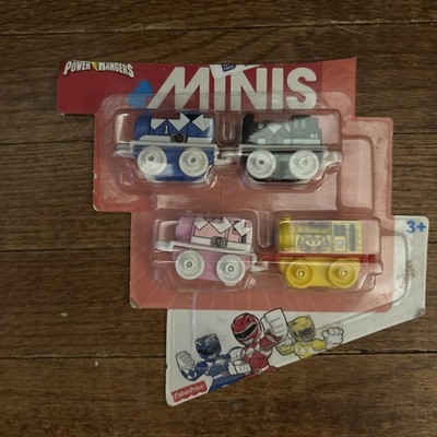 Thomas & Friends Power Rangers Minis 4 Mini Train Cars 2016 Sealed