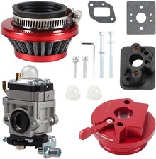 15mm Carburetor for 33cc 43cc 47cc 49cc 50cc 2 Stroke Engine Pocket Bike Dirt Bi