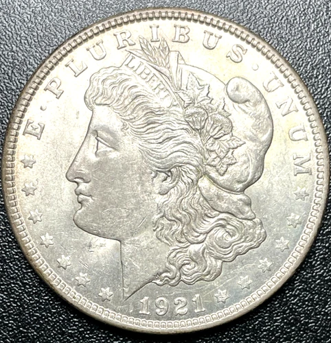 1921 Morgan Silver Dollar Uncirculated 0.9 Fineness / High Grade