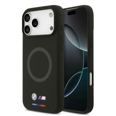 Original BMW M for iPhone 17 Pro Max Magsafe Liquid Silicone Schutzhülle/Case