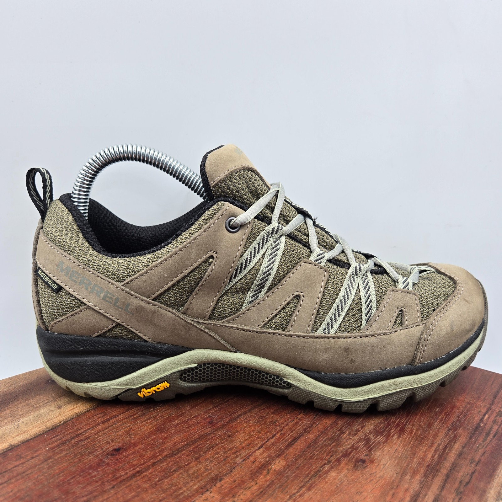 Merrell Siren Sport 3 Scarpe Donna 7 5W Larghe Marrone Escursionismo Trail Vibram Sneakers