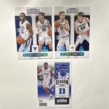 Panini Contenders Draft Picks NCAA Card Lot 3 Irving Sabonis Ochefu