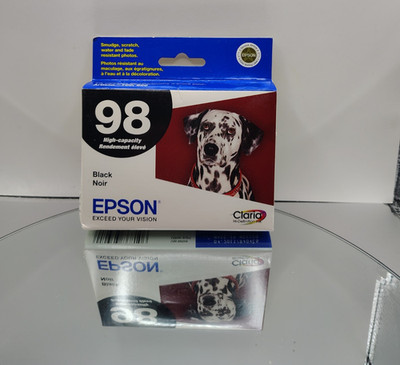 Genuine Epson 98 Black ink T0981 T098120 Artisan 835 837 High Capacity B6
