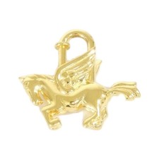 Vintage Hermes PEGASUS Cadena 019988CC Keychain