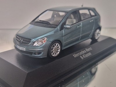 Mercedes Benz B-Class T245 -Spring Source Blue - Minichamps 1:43 In Box.