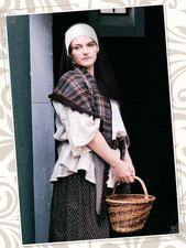 2 Pieces Nun Habit Costume Hat Accessory Nun Headpiece Nun Hat for Women Adul...