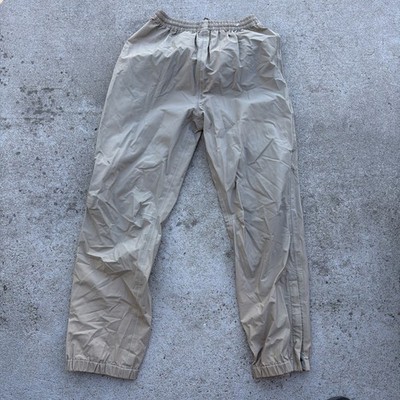 SIMMS GORE-TEX PACLITE Wading Khaki Fishing PANTS Mens Medium Full Zip