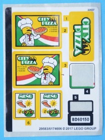 LEGO 60150 - Pizza Van - City / Food & Drink - 2017