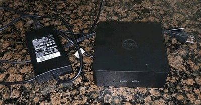 Dell TB16 K16A Thunderbolt Computer Docking Station USB-C w/ 130W Adapter