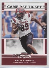 2020 Panini Contenders Draft Picks Game Day Tickets Bryan Edwards #27 0f2i