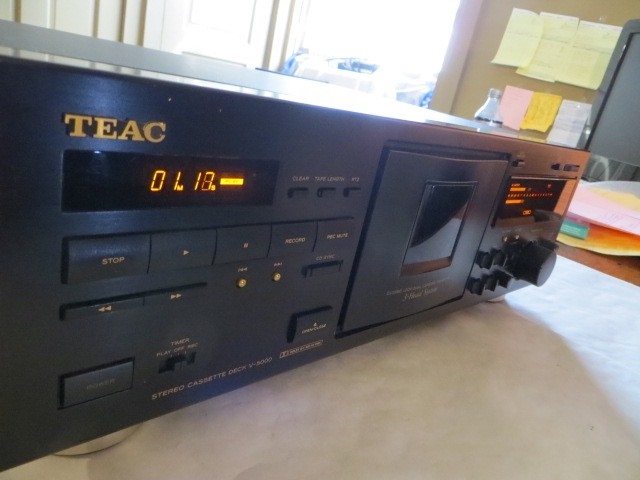 TEAC V-5000 Stereo Cassette Deck Plus Remote | eBay