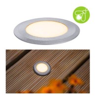 Paulmann Led Bodeneinbauleuchte, Ø 50 Mm, IP67, Goldlicht, Insektenfreundlich