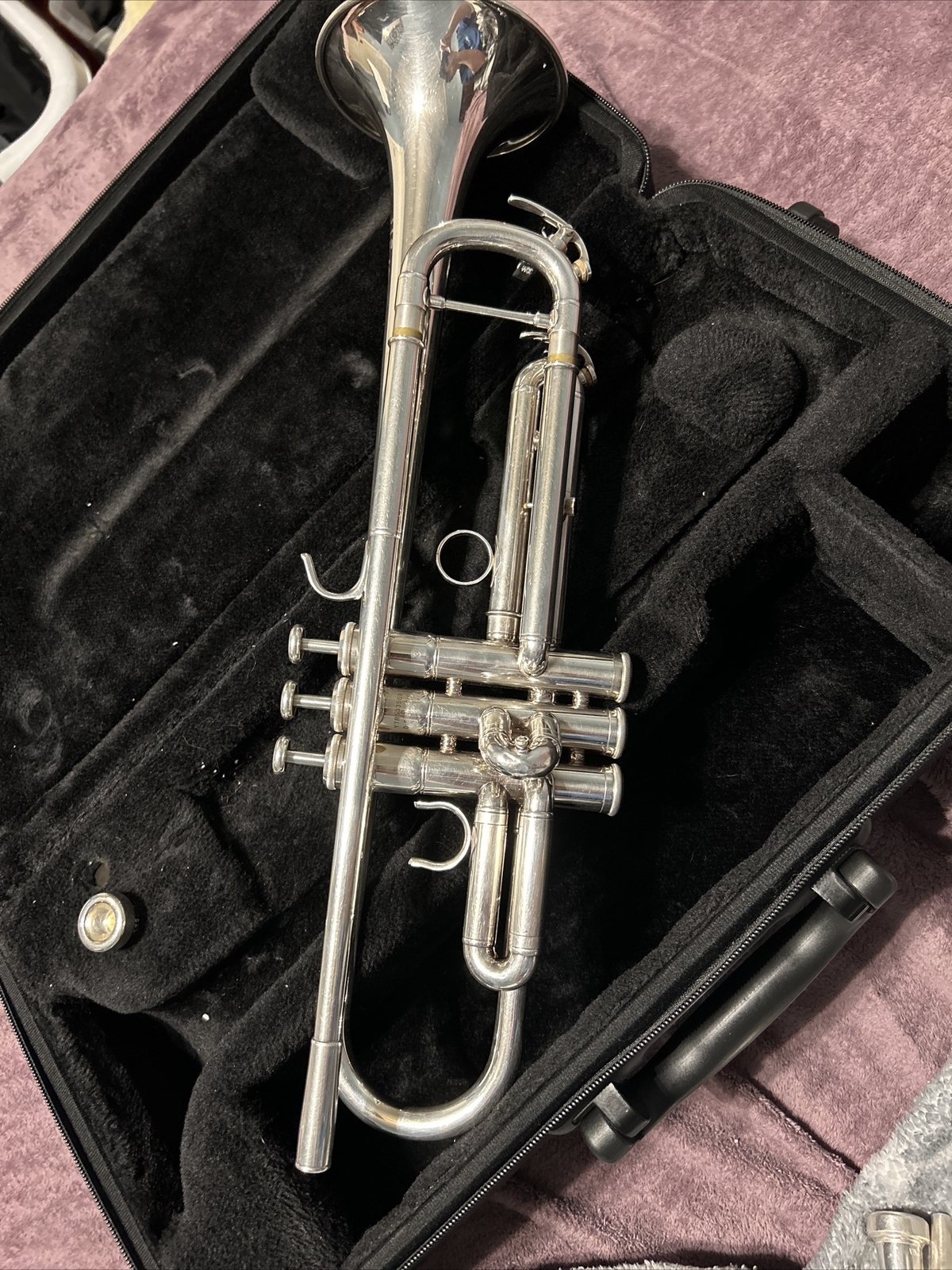 Yamaha Allegro Trumpet YTR5335GII Silver Plated With Case eBay