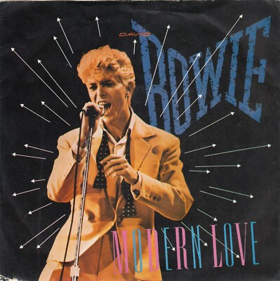 DAVID BOWIE MODERN LOVE 1983 RECORD UK 7'' PS
