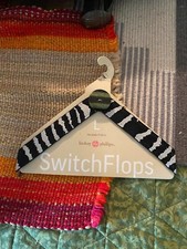 New Lindsay Phillips Switch Flops Interchangeable Snaps fits size 9, 10, 11 new