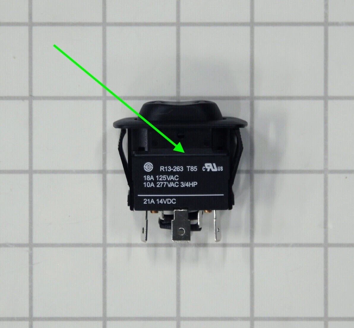 Wolf R + Pro Ranges Oven Fan Switch | Genuine Wolf Electrics | Worldwide Ship