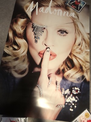 Madonna Exclusive ICON Poster - Limited To 200 Rebel Heart Dita MDNA 