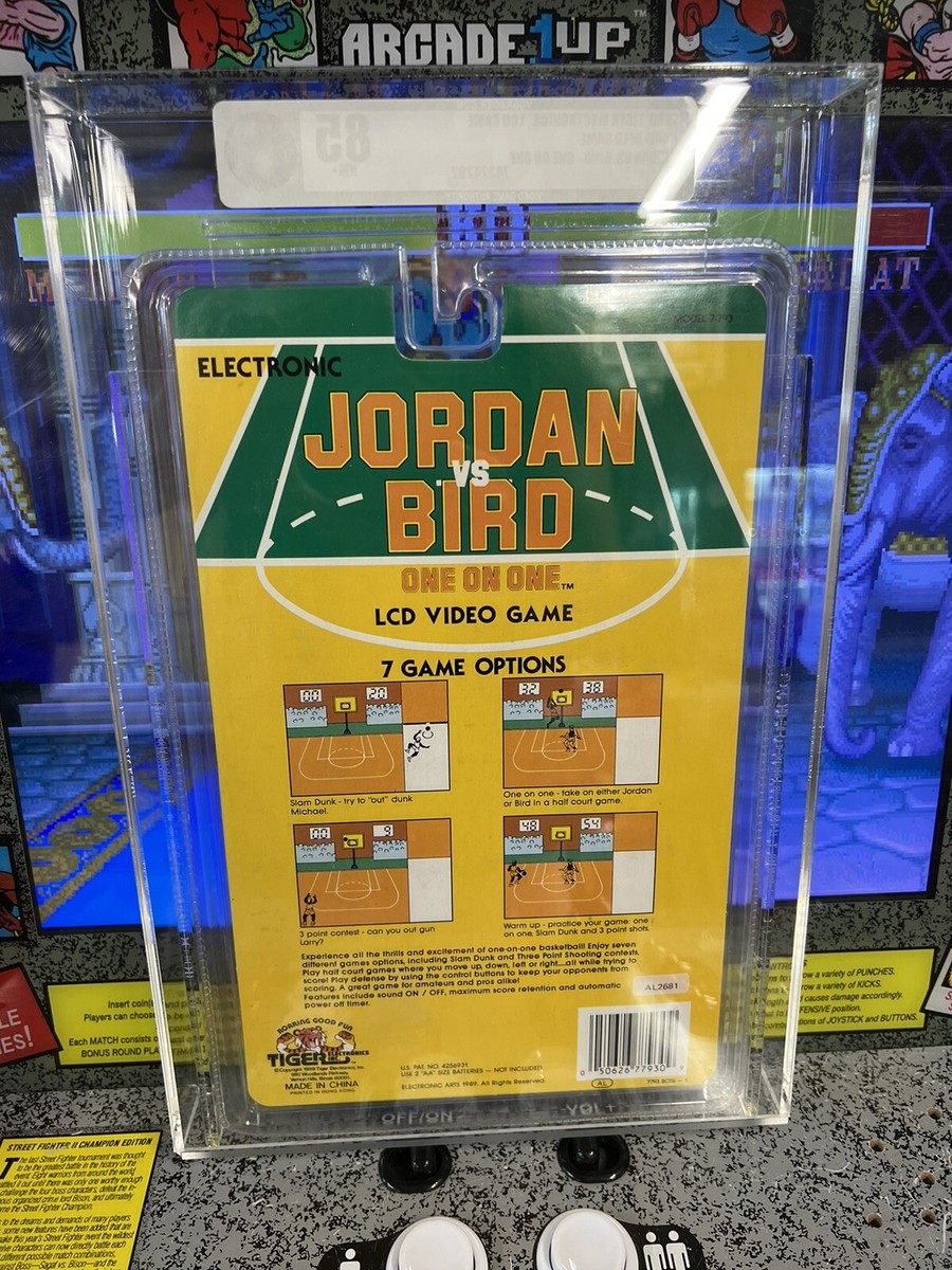 1989 Tiger Electronics Jordan vs. Bird One on One LCD Game