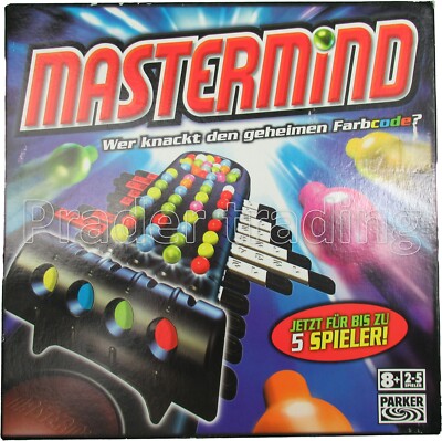 Mastermind von Parker -  sehr gut & vollständig - inkl. Rechnung