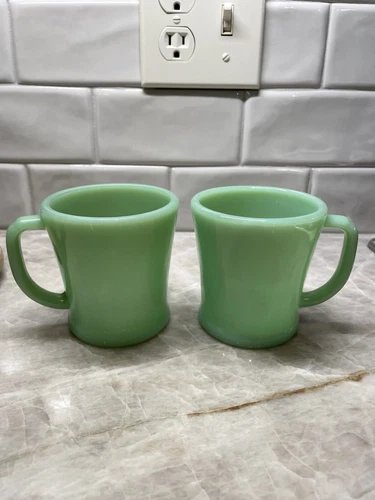 Fire King Jadeite Coffee Mugs