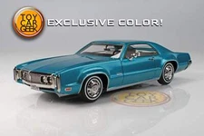 1970 Oldsmobile Toronado GT - Aegean Aqua 1:43 Stamp Models STM 705004