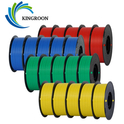 Kingroon 10KG PLA PETG Matte High Speed 1.75 mm 3D Printer Filament 1KG Spool US