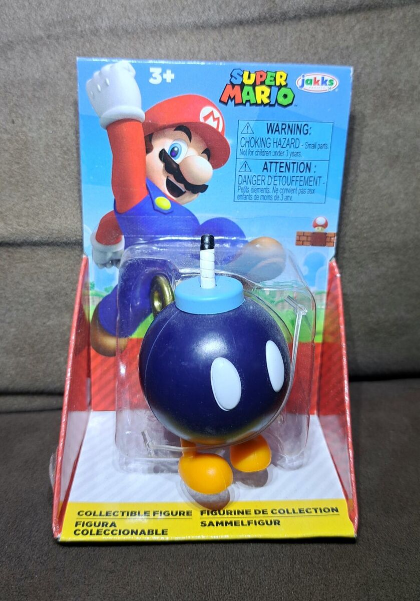 New Rare JAKKS Pacific Super Mario 2 inch Collectible Figure - Cat Mario