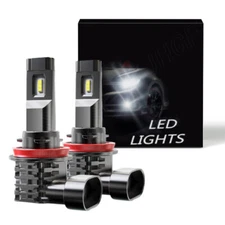 AJHGFOW H11 LED Headlight Low Beam Bulb ConversionKit 200W Super Bright White
