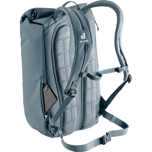 Deuter Stepout 22 Lifestyle Rucksack black 22 Liter recyceltes PET Schwarz - Bild 9 von 11