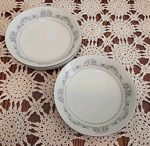 WINDSOR BY CROWN MING FINE CHINA SET OF 4 COUPE SOUP BOWLS!. - Picture 2 of 9