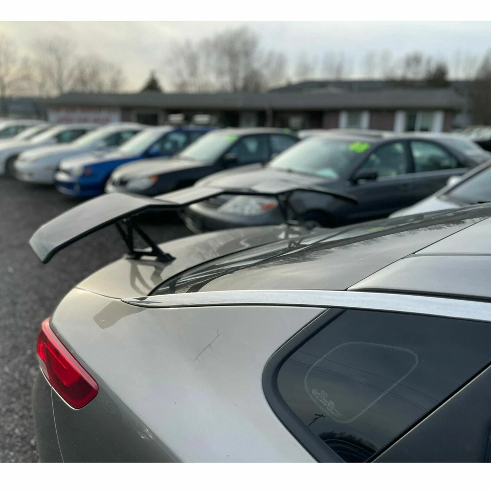 Fit 宝马 3 系列 M3 GT 风格底漆哑光黑色后后备箱翼锅炉 — 第 3/4 张图片