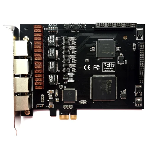 TE420 Asterisk Card T1 E1 Card,SS7 ISDN PRI Free PBX Isabel Dahdi Card PCIe VoIP