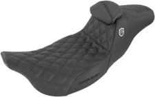 Saddlemen SDC Performance Motorcycle Seat & Backrest 08-22 Harley Touring FLHX