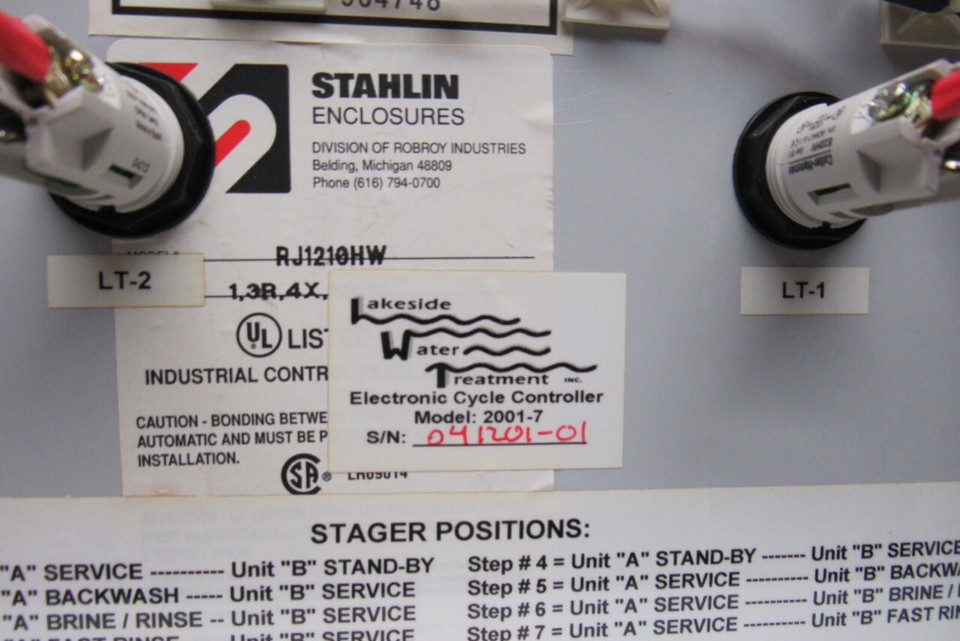 Lakeside Water Softener Controller/Valve Interface16Port Stager Control Box eBay