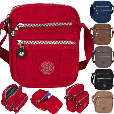 BAG STREET Damen Umhängetasche – Mit Magnetriegel, 4 Liter Volumen, Verstellbarer Gurt, Lederimitat