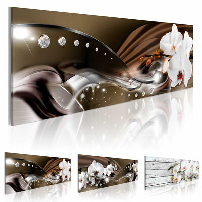 ORQUï¿½DEA FLOR Cuadro de Cristal acrílico Impresion Vidrio b-A-0072-k-b