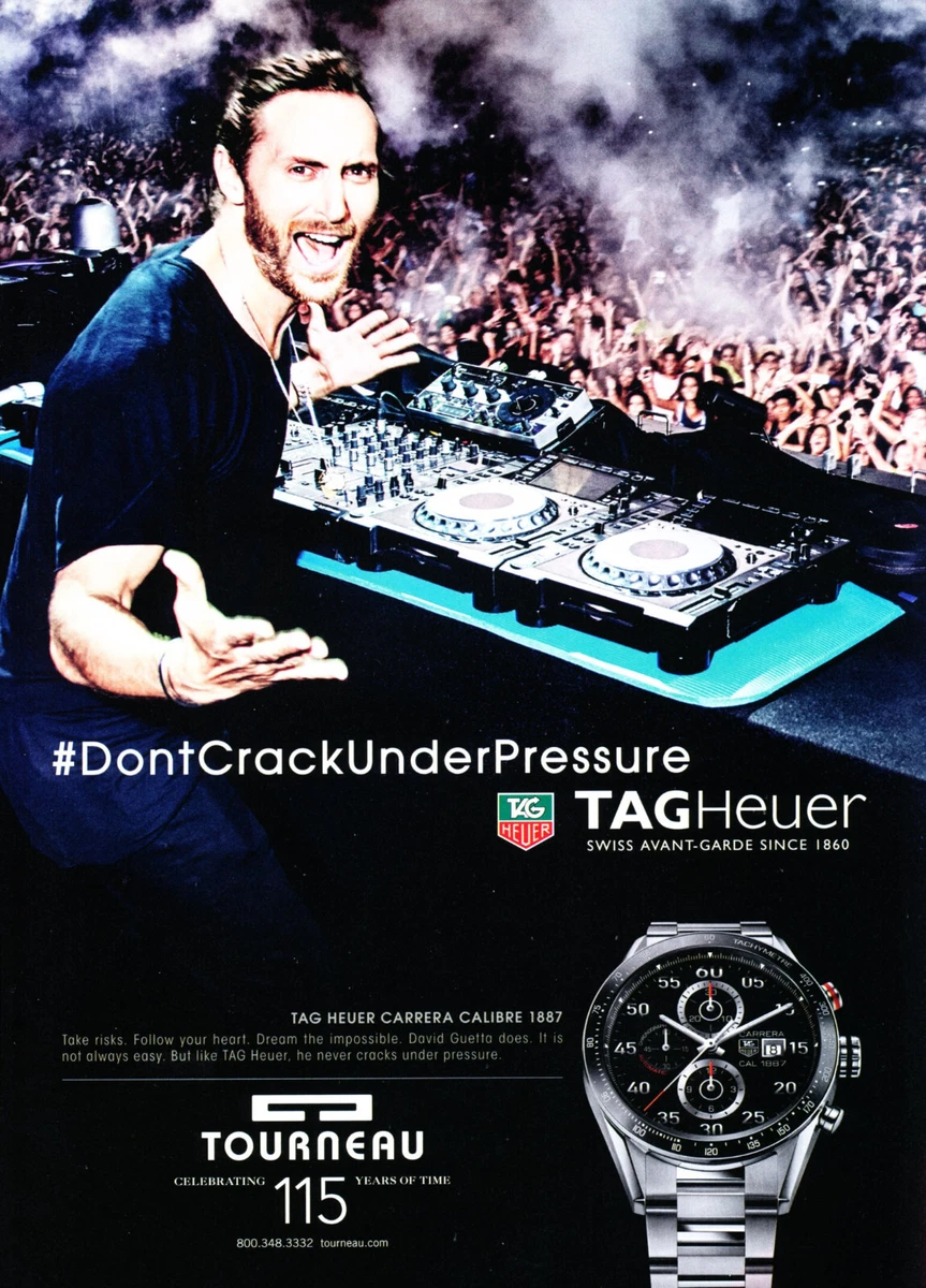 David guetta clearance tag heuer watch