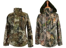 SHE Outdoor Performance Women's Rain Jacket Ladies Hunting True Timber MSRP $79