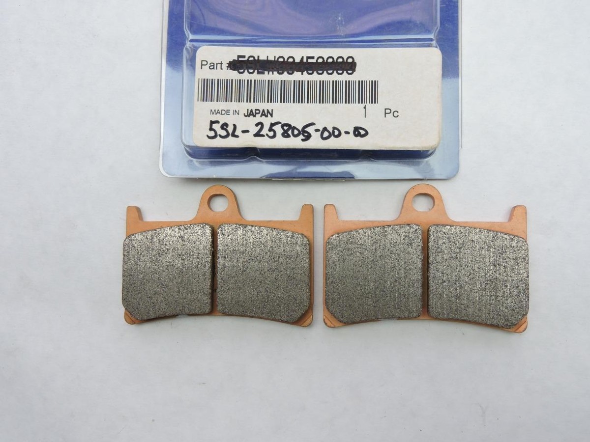 5SL-25805-00 NOS Yamaha Brake Pads XSR900 YZFR MT09 W17270 | eBay