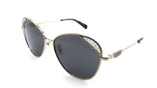 Coach Sunglasses HC 7119 934687 59-16-140 L1167 Light Gold / Grey